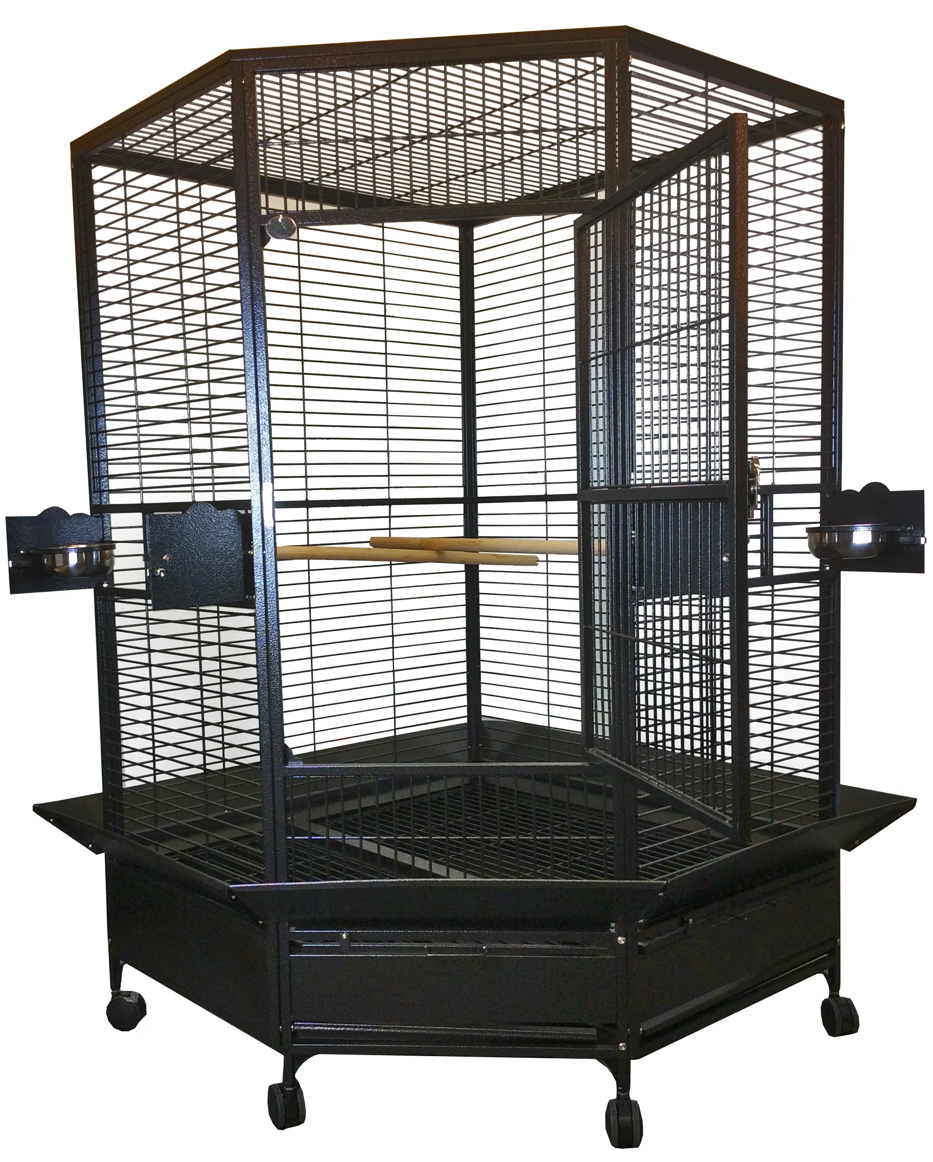 A&E Extra-Large Corner Bird Cage