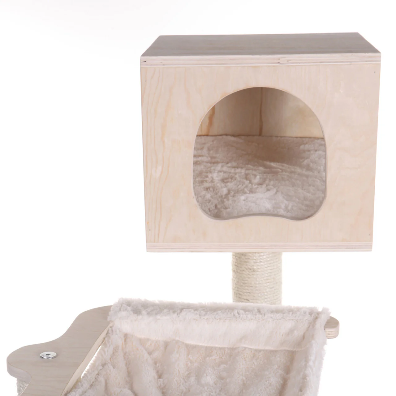 Armarkat 89" 7-Level Cat Tree with Two Playhouses - Image 3