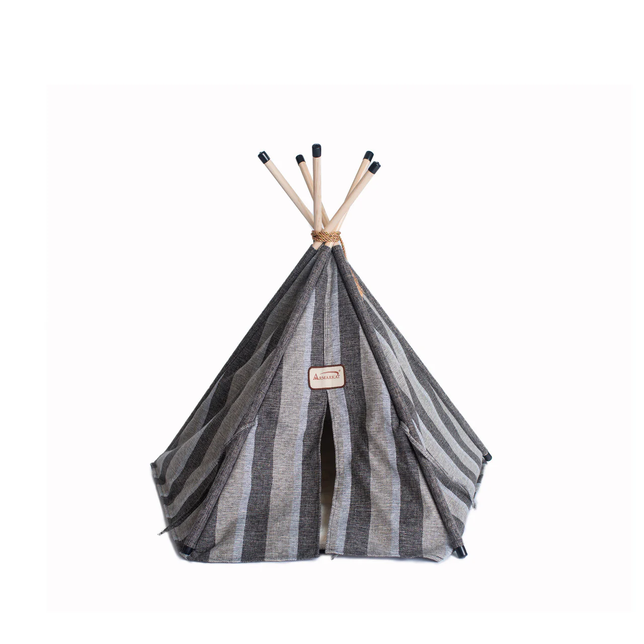 Armarkat Cat Bed Teepee Style - Striped Pattern - Image 3