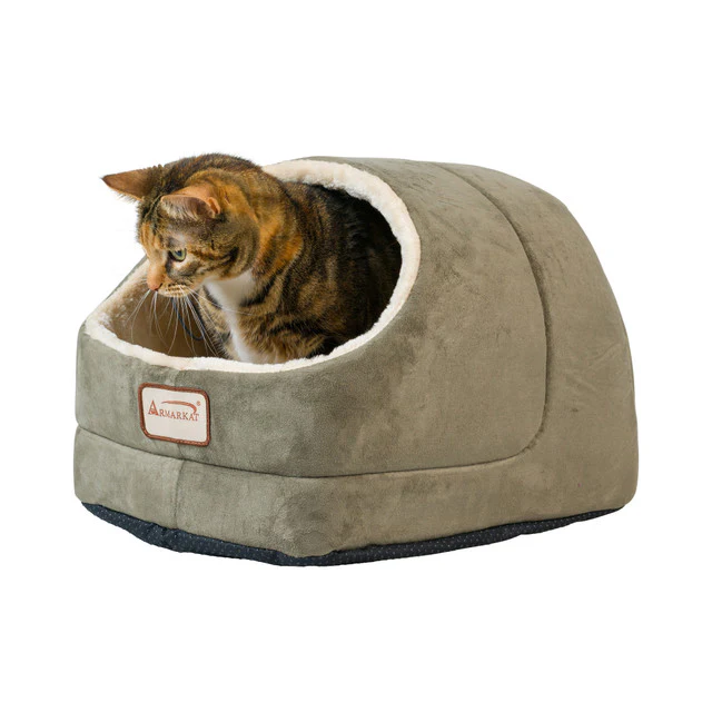 Armarkat Faux Suede Cat Bed and Cave - Image 2