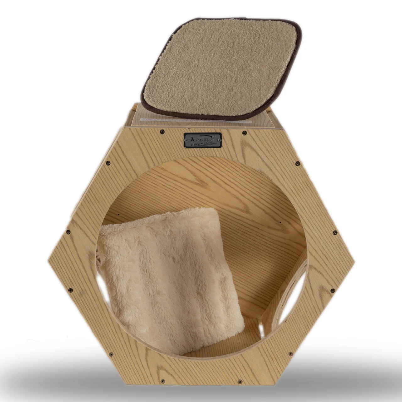 Armarkat Set of Two Wood Cat Wall Tree Additions - Image 3