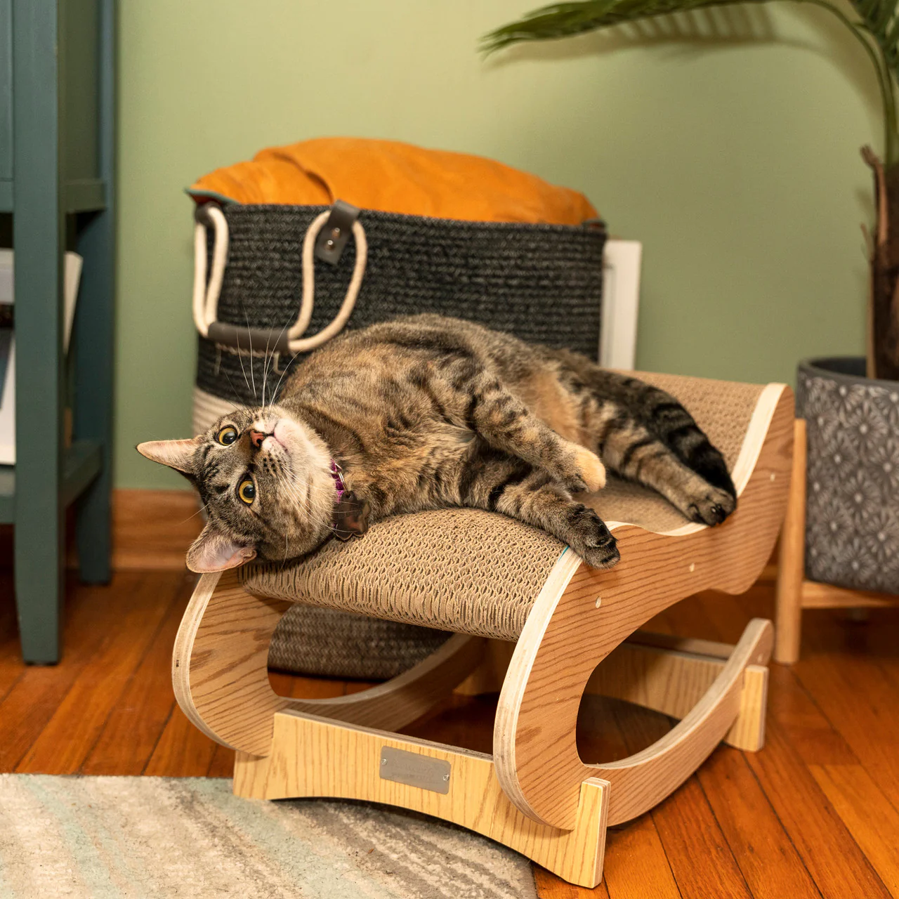 Armarkat Wooden Cat Rocking Chair - Image 5