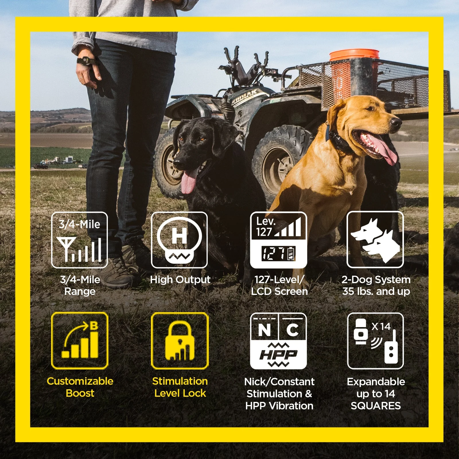 Dogtra 1902S Handsfree Plus Boost & Lock E-Collar - Image 7
