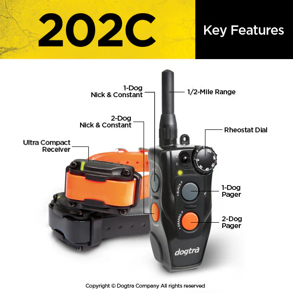 Dogtra 202C 2-Dog Training System - Image 2
