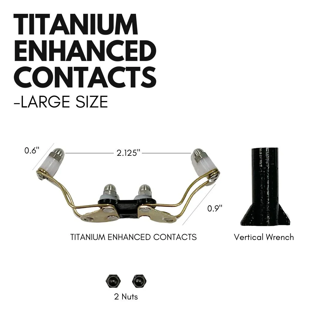 Dogtra Titanium Enhanced Contacts Large - Image 3