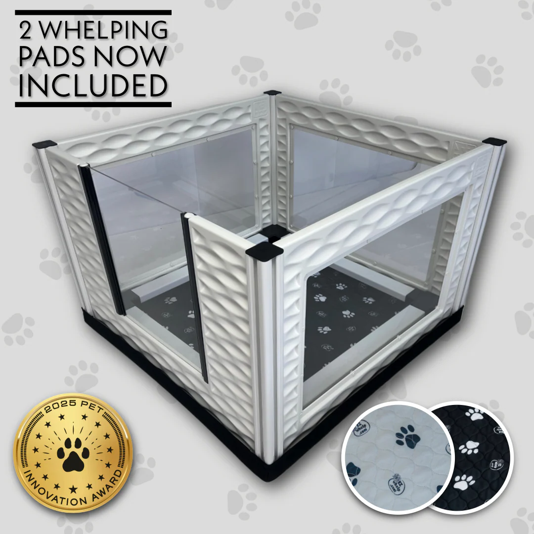 EZclassic TALL Windowed Whelping Box Set w/Rail Assembly - Image 4