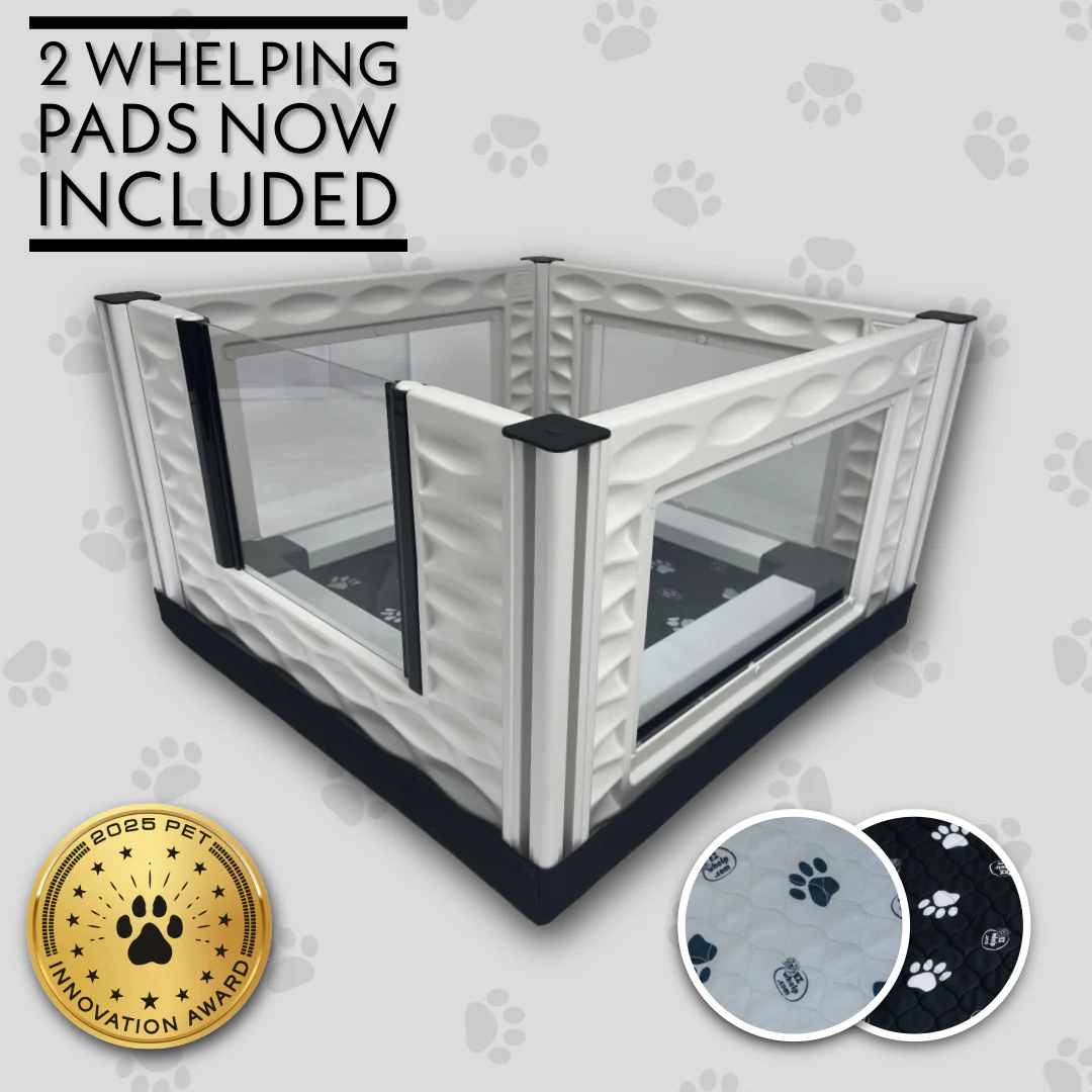 EZclassic Windowed Whelping Box Set w/Rail Assembly - Image 4