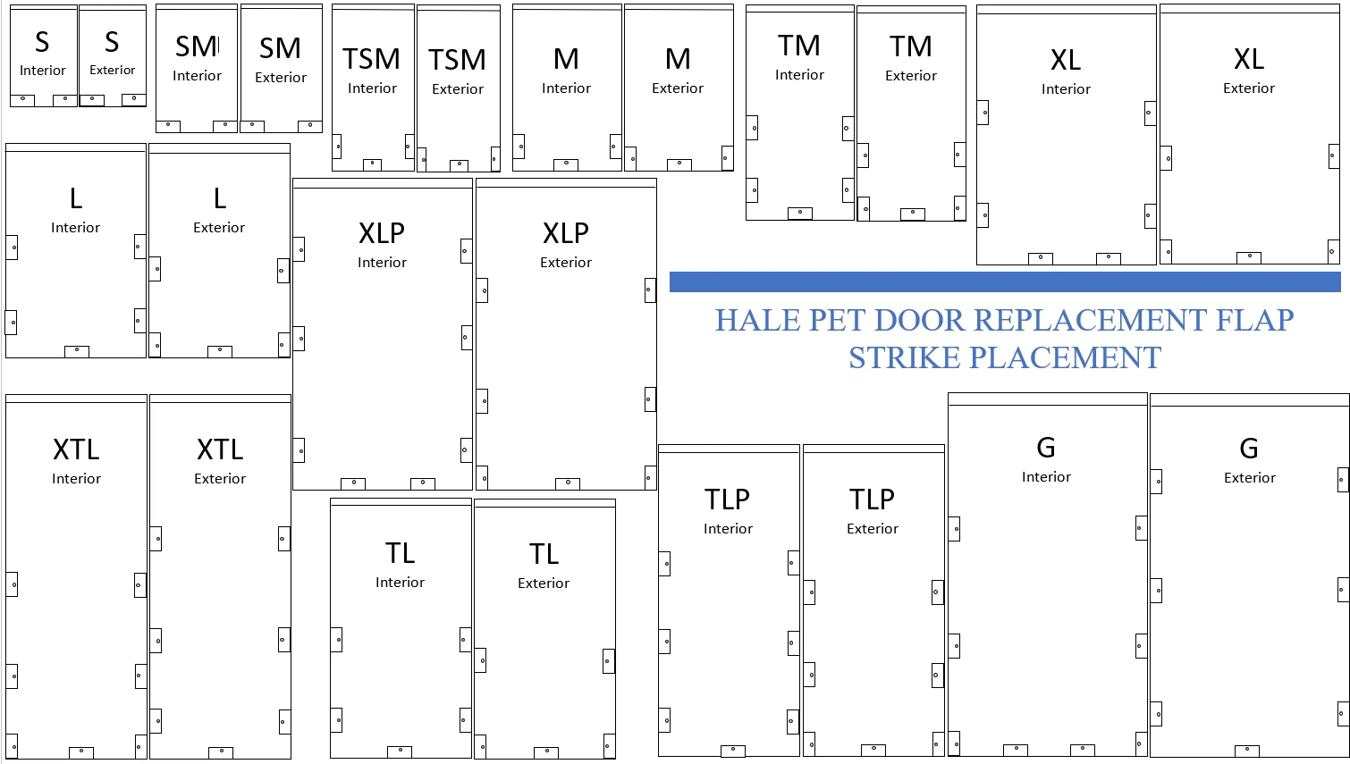 Hale Pet Door - Replacement Flaps ONLY - Image 5