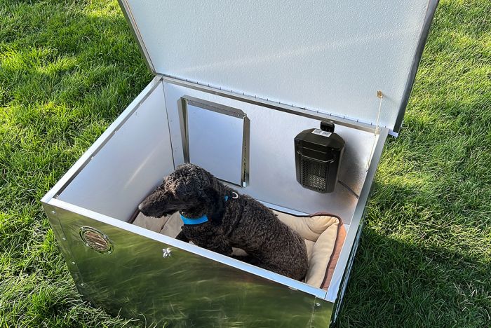 K9 Kennel Store 500 Watt Wi-Fi Dog House Heater - Image 3