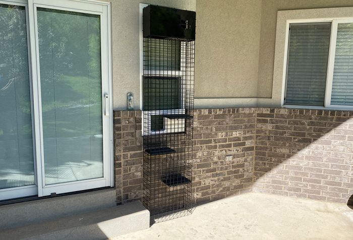K9 Kennel Store 8" X 22" X 96" Catio Tower - Image 3