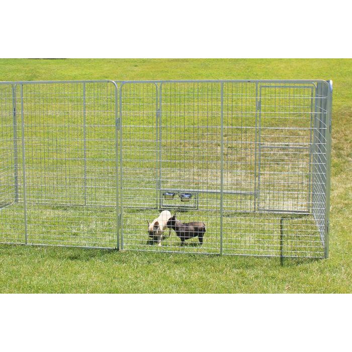 K9 Kennel Store Basic Dog Kennel Pro (Galvanized) - Image 4