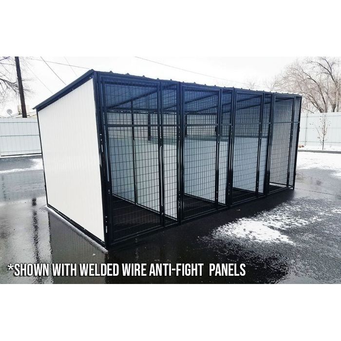 K9 Kennel Store Multiple Vinyl No Back Dog Kennels x2 - Image 5