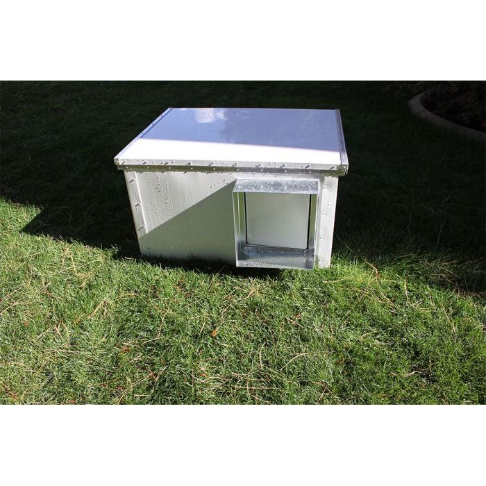 K9 Kennel Store The Cube Aluminum Insulated Dog House 26" Tall - Image 4
