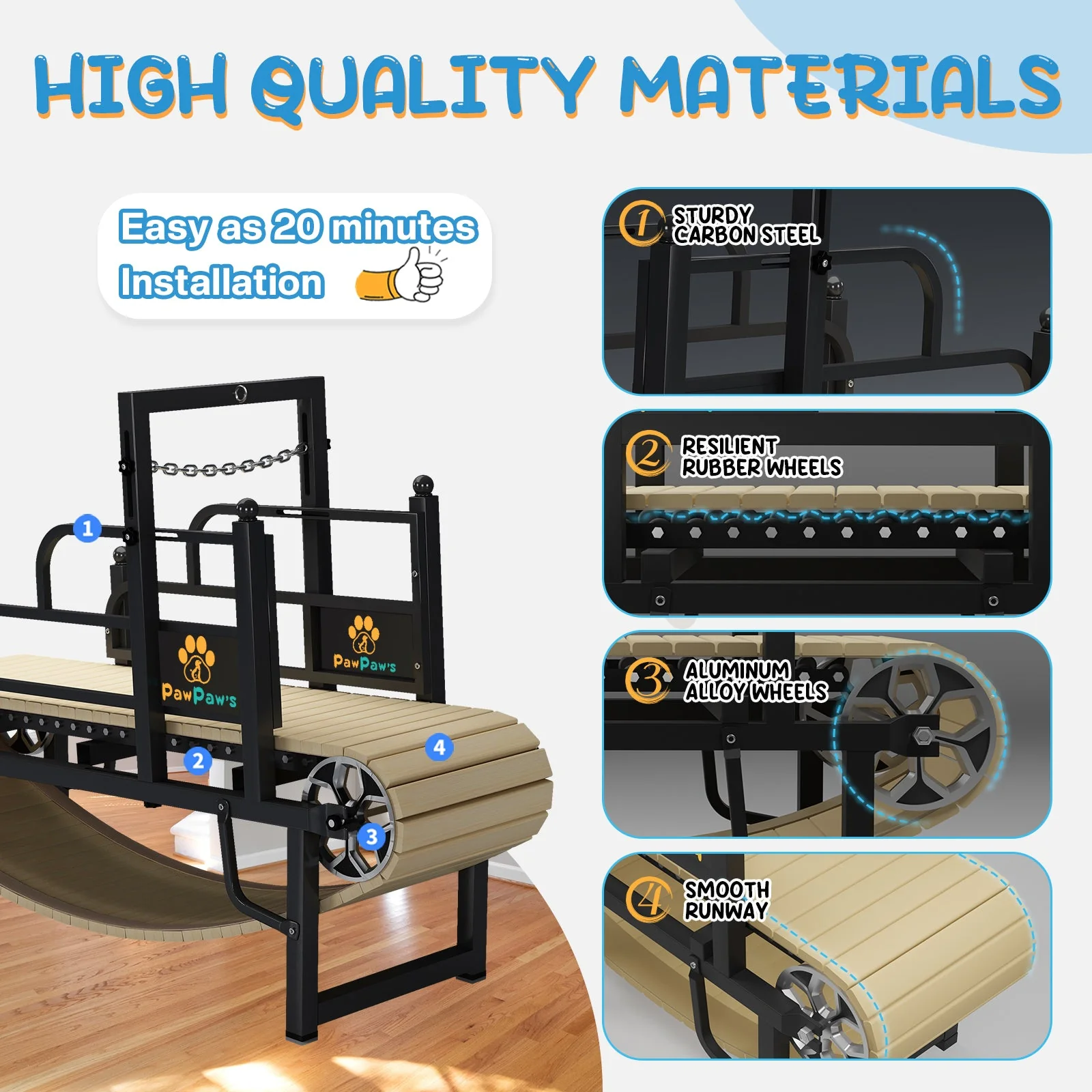 PawPaw's Dog Treadmill For Large Dogs - Image 17