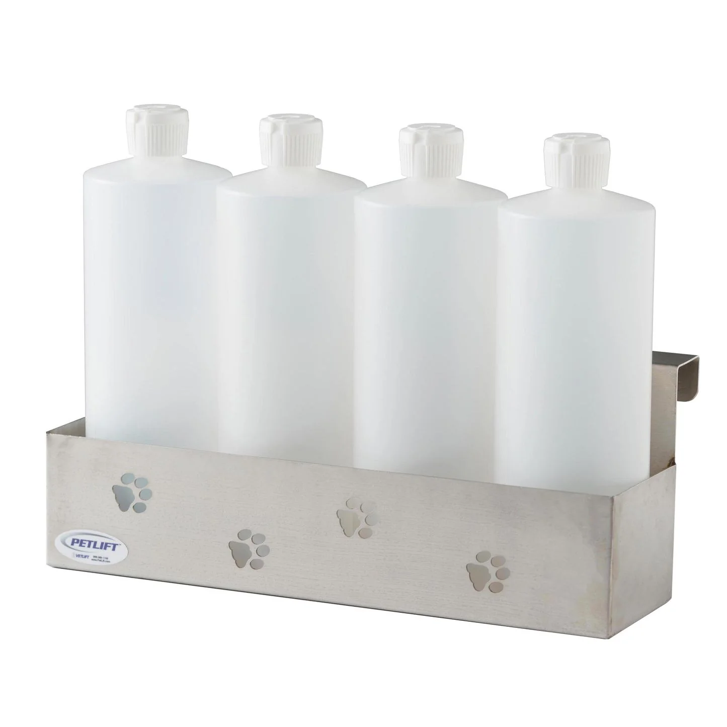 Petlift Stainless Steel Bottle Holder for Grooming Tubs