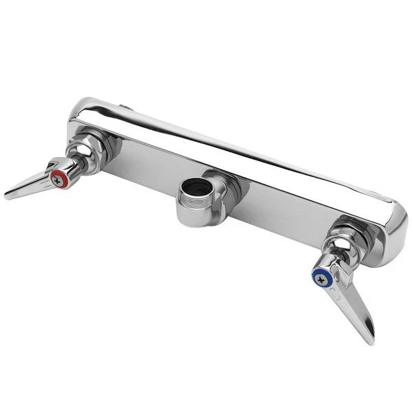 Petlift Wall Mount Tub Faucet with 8" Centers