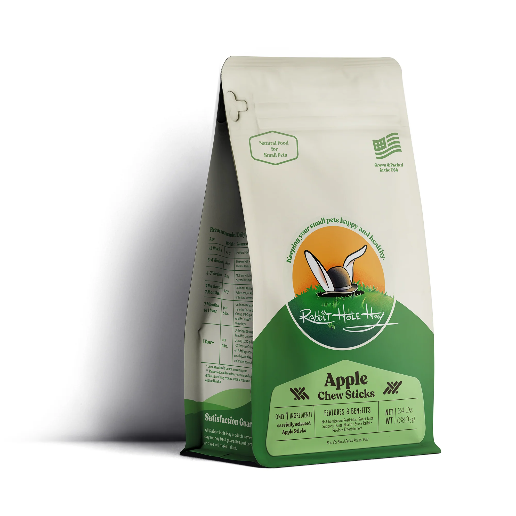 Rabbit Hole Hay All Natural Apple Chew Sticks - Image 5