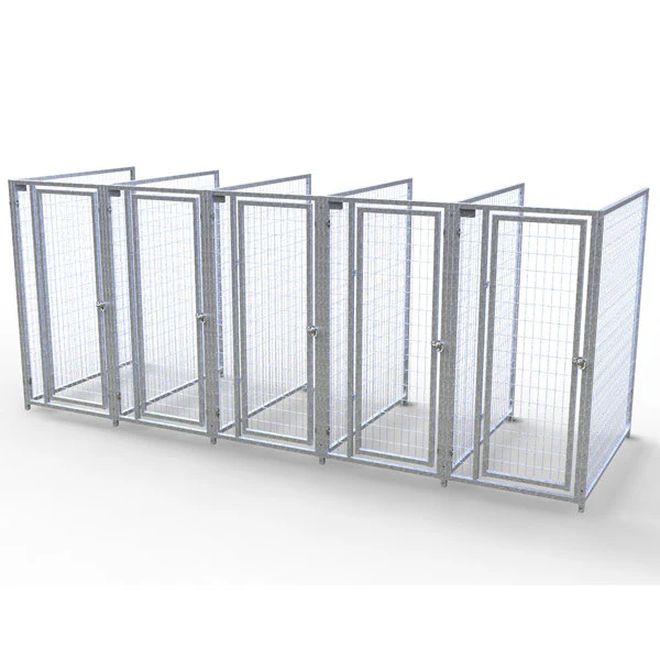 TK Products Complete 3’W x 5’L x 6’H Kennel Run w/ Stainless Steel Hardware - Image 8