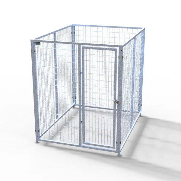 TK Products Complete 5'W Kennel w/8-3” Stainless Steel Bolt Assemblies - Image 5